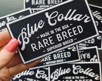 Blue Collar Rare Breed PATCH