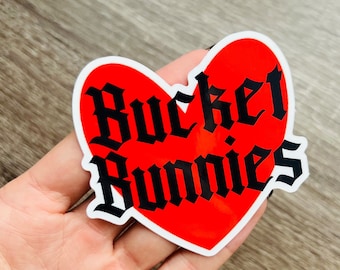 Bucket Bunnies Sticker