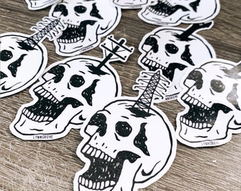 Skull Head - Tower Head - Pole Head - Wrench Head