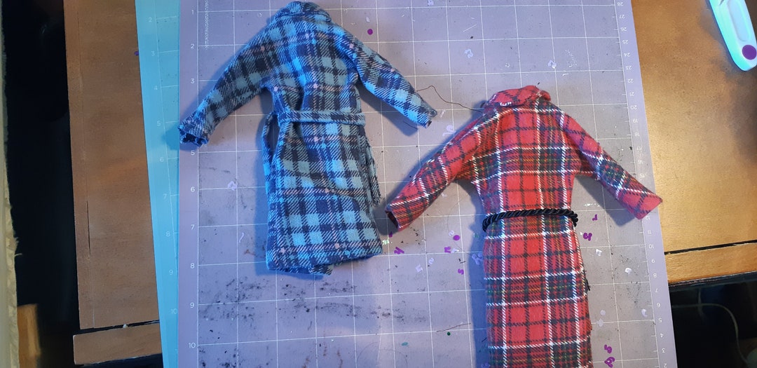 Svg Robe Pattern for 112 Scale Dollhouse Dolls Etsy