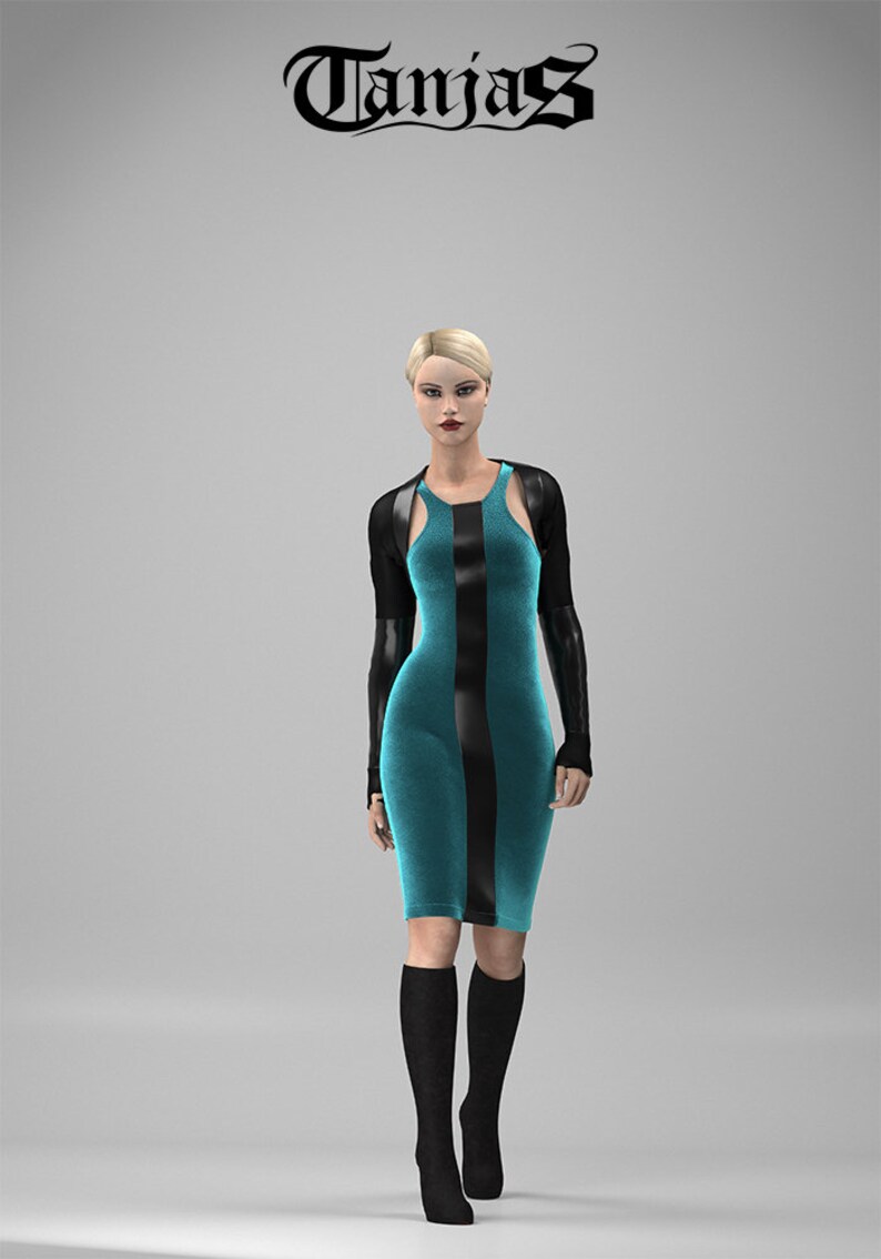 GOTYR Shrug Bolero Arm Sleeves Vest Gothic Dark Aesthetics Etsy