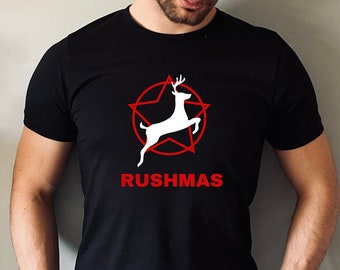 Chemise Rushmas, chemise Rush Noël, chemise Rush, chemise Rush Fan, chemise Rush Renne