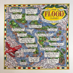 Flood by They Might Be Giants: Music Map