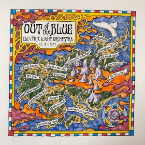 Out of the Blue Island by ELO