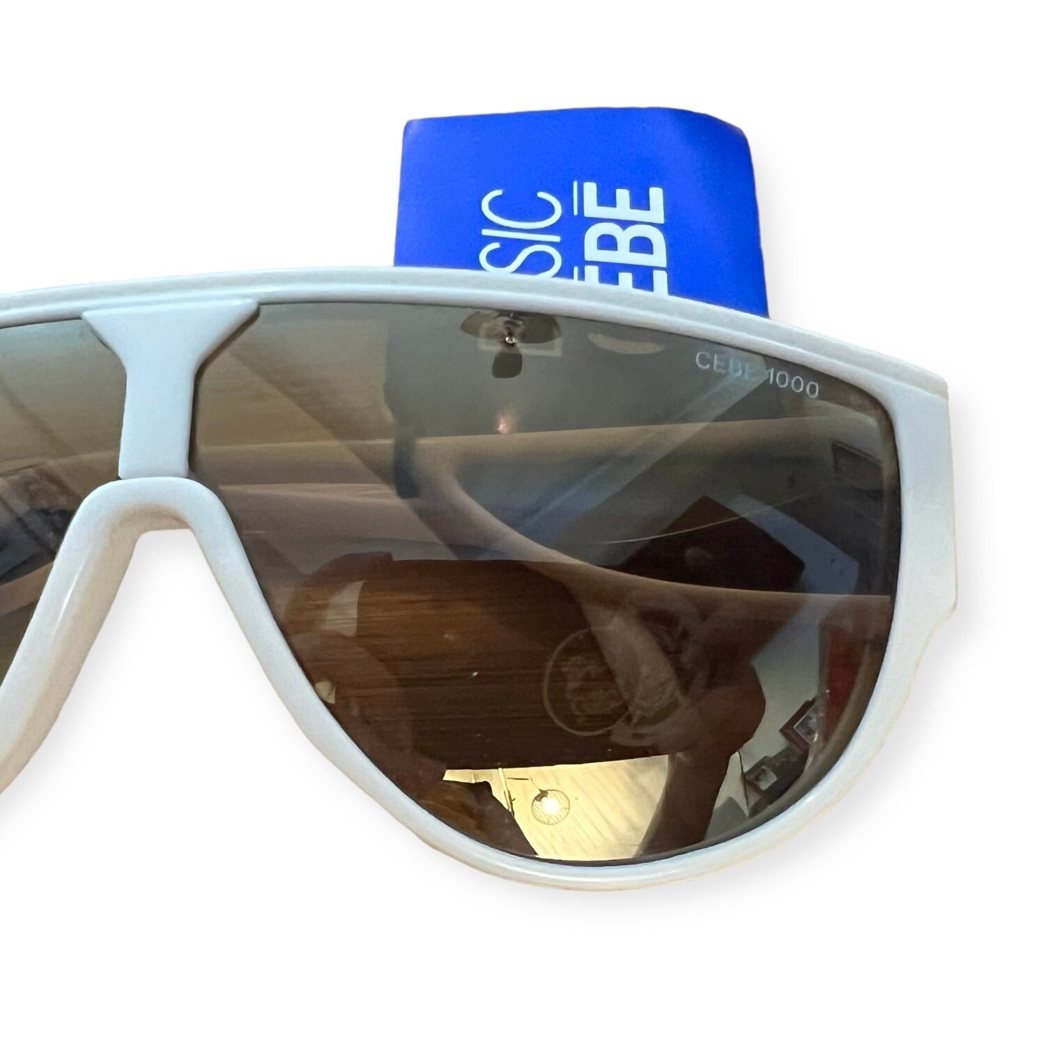 1980’s Aviator Sunglasses by Cébé,  White & Gold,  Made in France, Unisex, NWT‎ Cebe Sunglasses In Vintage Sunglasses for sale | eBay main image 4