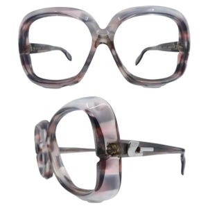 1970’s Silhouette Austria Eyeglasses Frames Oversized Thick  Frames, Made in Austria , Frames Only