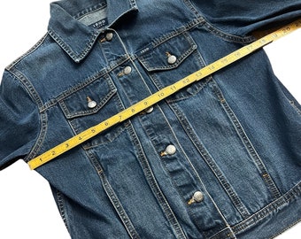 Vintage Izod Blue Jean Jacket, Vintage Denim Jacket, Small