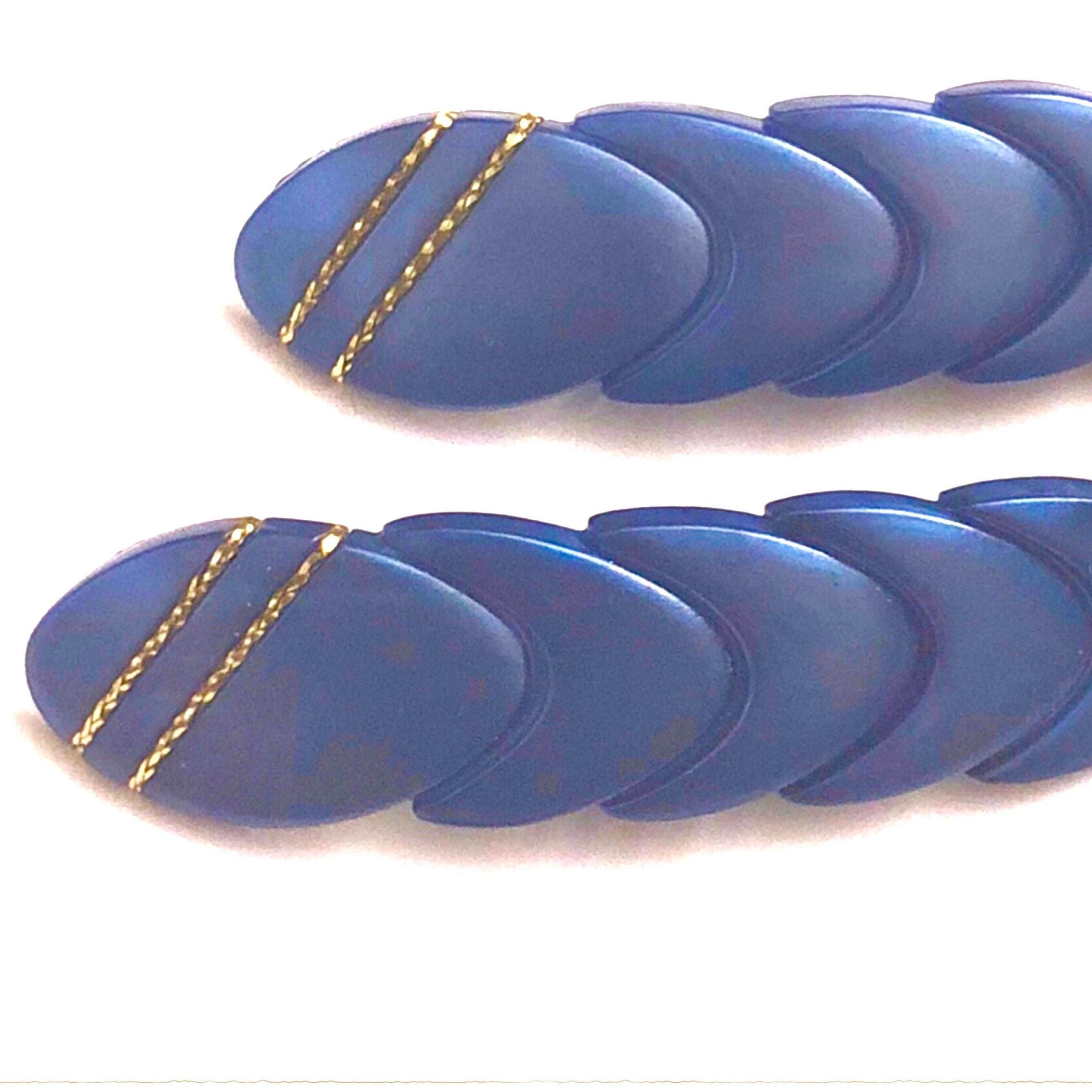 Vintage Carita Paris Pearlescant Purple French Barrette, Large, Deadstock Purple Original Vintage Hair Accessories for sale | eBay main image 4