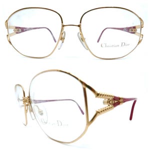 Christian Dior Vintage Deadstock Frames for Eyeglasses or Sunglasses, Model 2492, Dior Frames , Made in Austria, NOS/Unworn