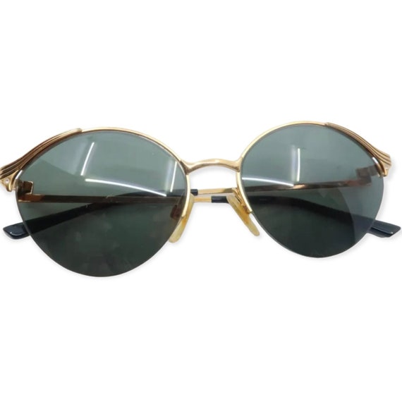 Vintage 1980s Yves Saint Laurent Sunglasses Supra… - image 3