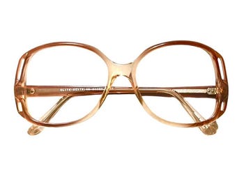 Vintage Swan USA Clear Blonde Eyeglasses, Deadstock - Etsy display picture 2