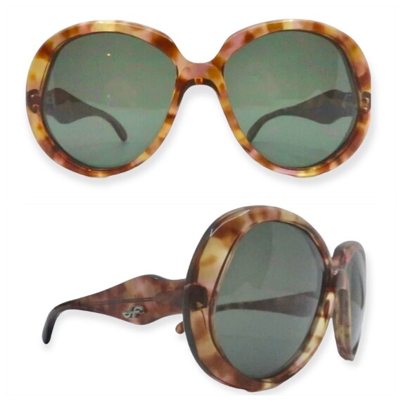 Vintage 1960s Jacques Fath Sunglasses,  Mod Lorra… - image 1