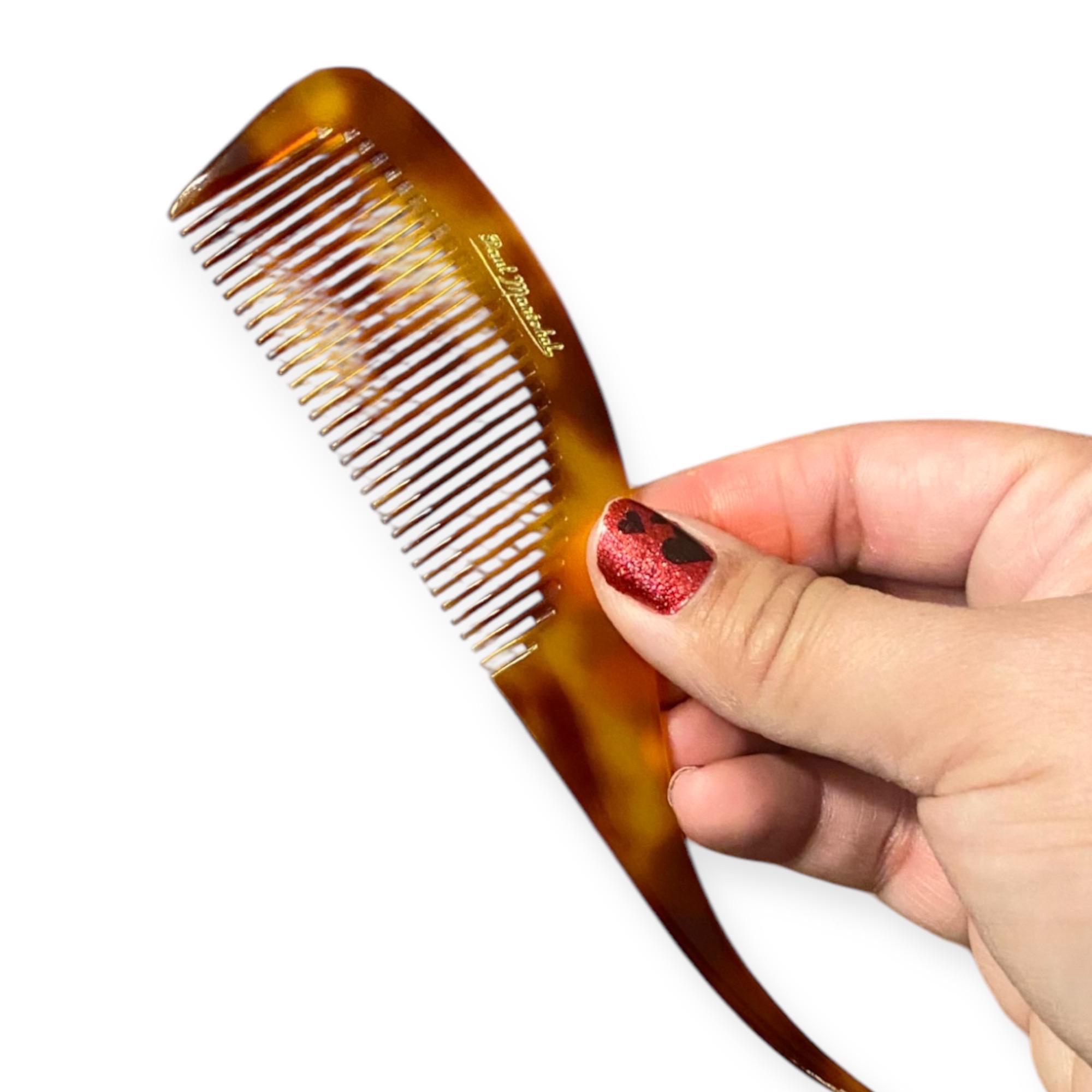 Vintage Paul Marechal Luxury Salon Comb, Made in France, Fine Toothed Comb, NOS 1960 main image 2