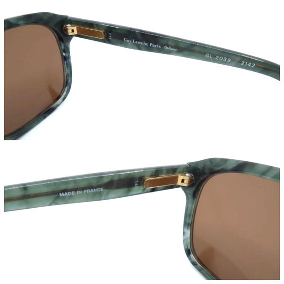 Guy Laroche Vintage Marbled Sunglasses, Made in France  display picture 3