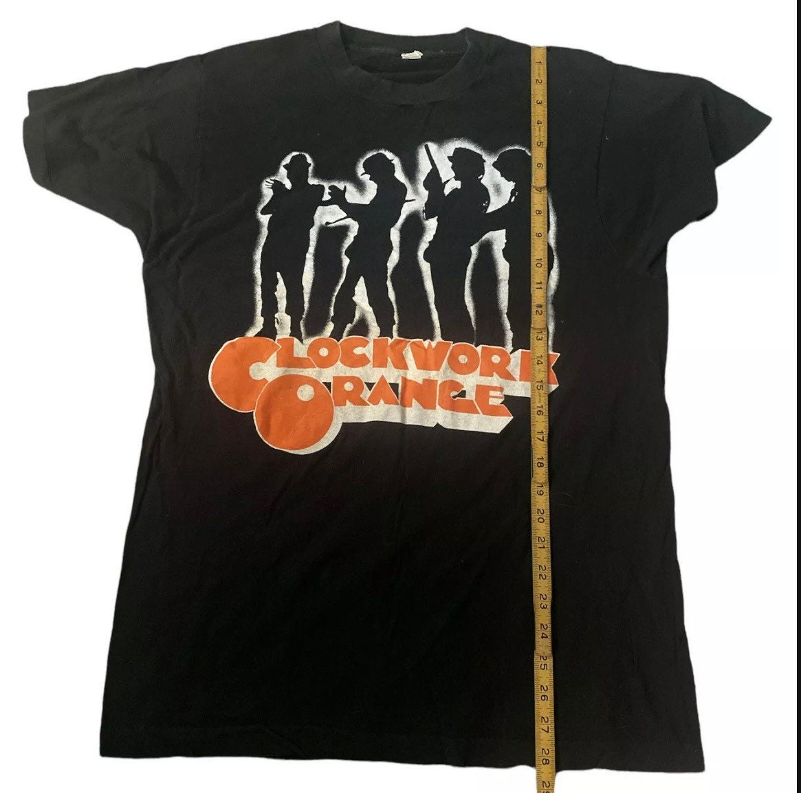 ビンテージ80s SCREEN STARS時計じかけのオレンジ TシャツL - www