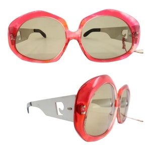 1960’s Pierre Cardin Mod Sunglasses,  Oversized 1960’s Designer Sunglasses,  Mod C-732, Made in France, Unworn