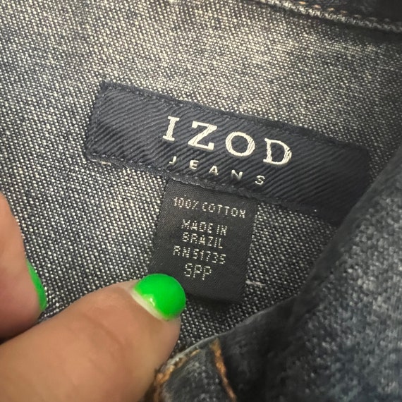 Izod denim jacket best sale