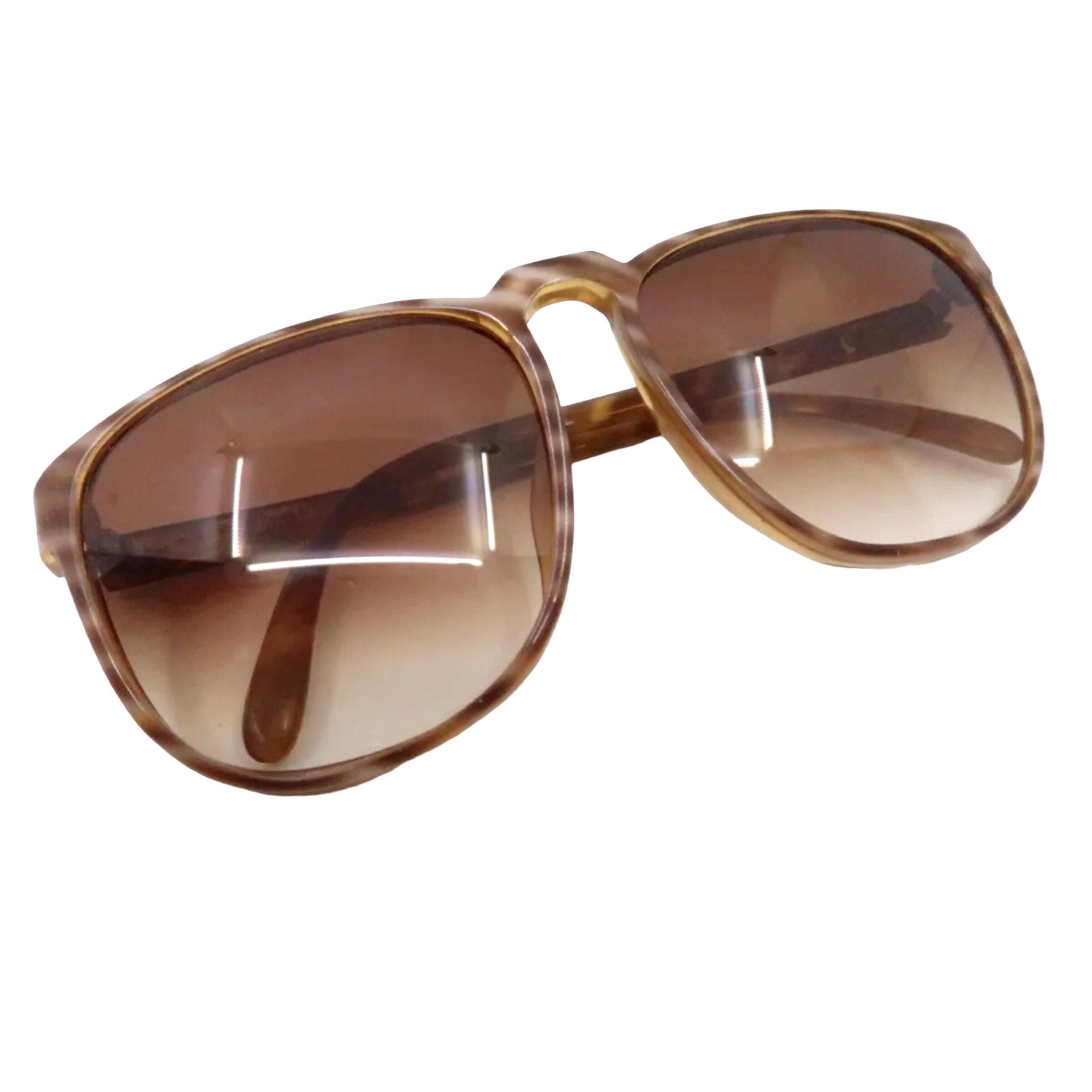 1970's Christian Dior Monsieur Sunglasses in Brown, Classic