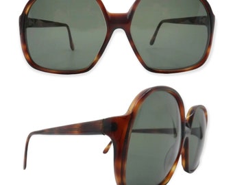 Vintage 1970’s Brown Sunglasses, Acetate, Mod K44, Unisex