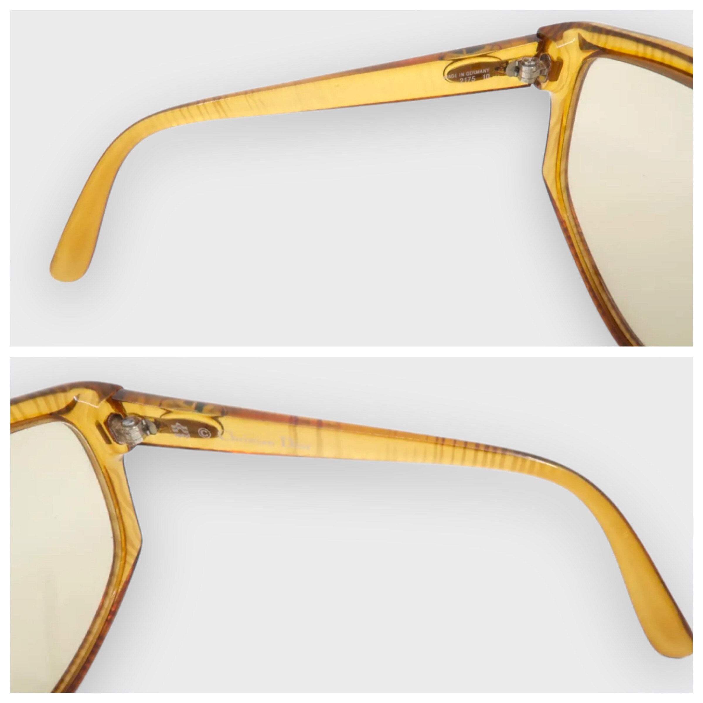 1980’s Christian Dior Sunglasses, Optyl, Mod 2175, Made in Germany Sunglasses Christian Dior 2185 Vintage 80 main image 2