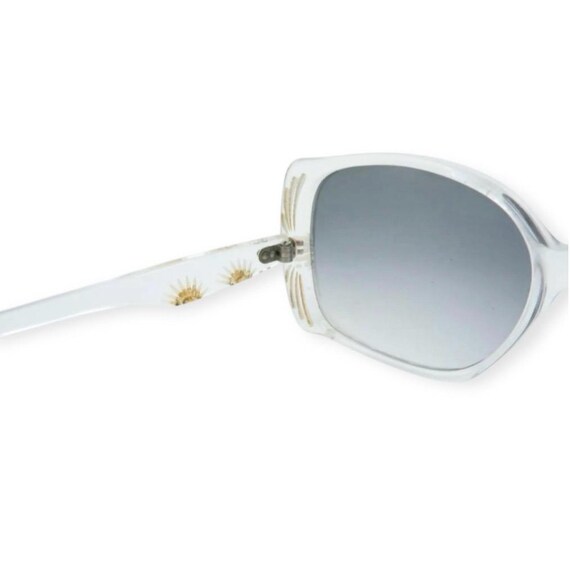 Vintage Clear Oversized French Sunglasses,‎ Model Plaza 9/001, Hand Carved Clear Mod/GoGo Vintage Sunglasses for sale | eBay main image 3