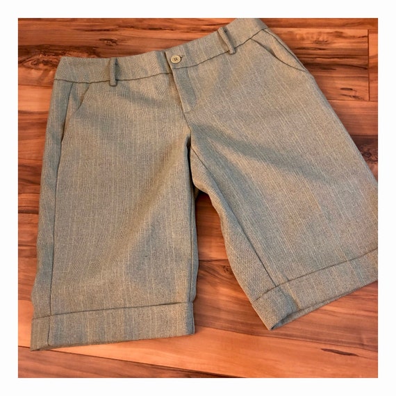 Vintage Green Shorts, 11/12, Large - image 2
