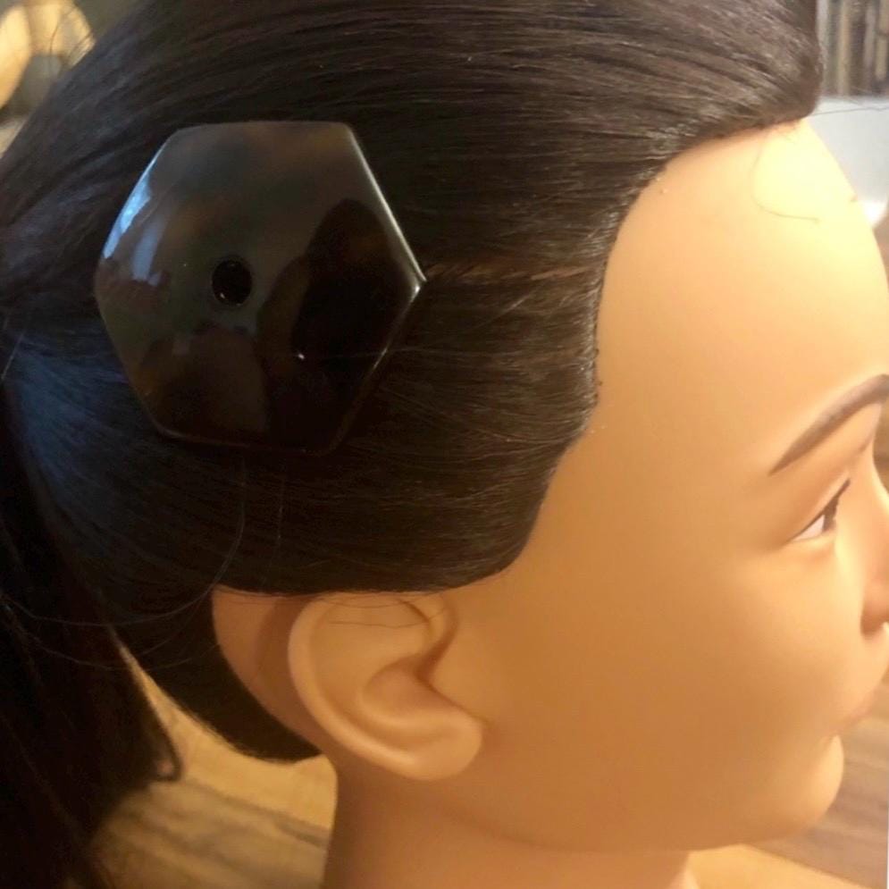 Alexandre De Paris Vintage Barrette, Brown, Vintage Hair Alexandre De Paris Vintage Barrette, Brown, Vintage Hair