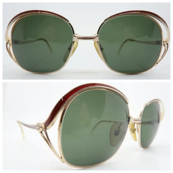 christian dior red sunglasses