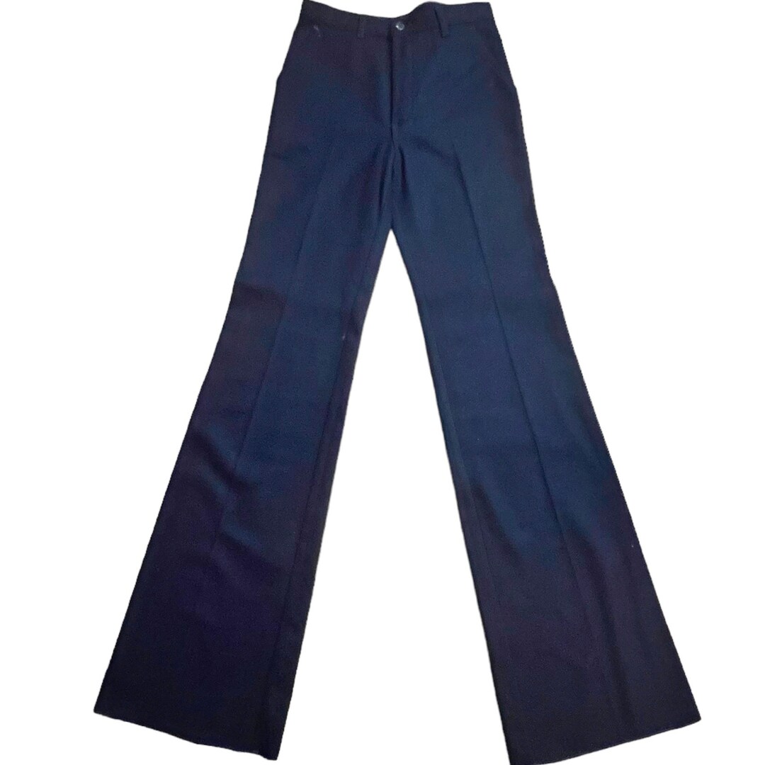 Authentic Navy Bell Bottom Dungaree Pants *REAL and RARE*