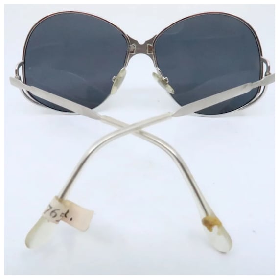 Fab Vintage 1970s Sunglasses by Metalline Austria, Mod 458, Deadstock ONE-PIECE VINTAGE SUNGLASSES ITALY OCTAGON EYE PARTY FRAME  main image 3
