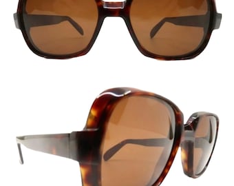 1970s Silhouette Colorblock Sunglasses, Oversized,  Mod. 3089, Made in Austria 1970s silhouette sunglasses, mod. - Gem main image 2
