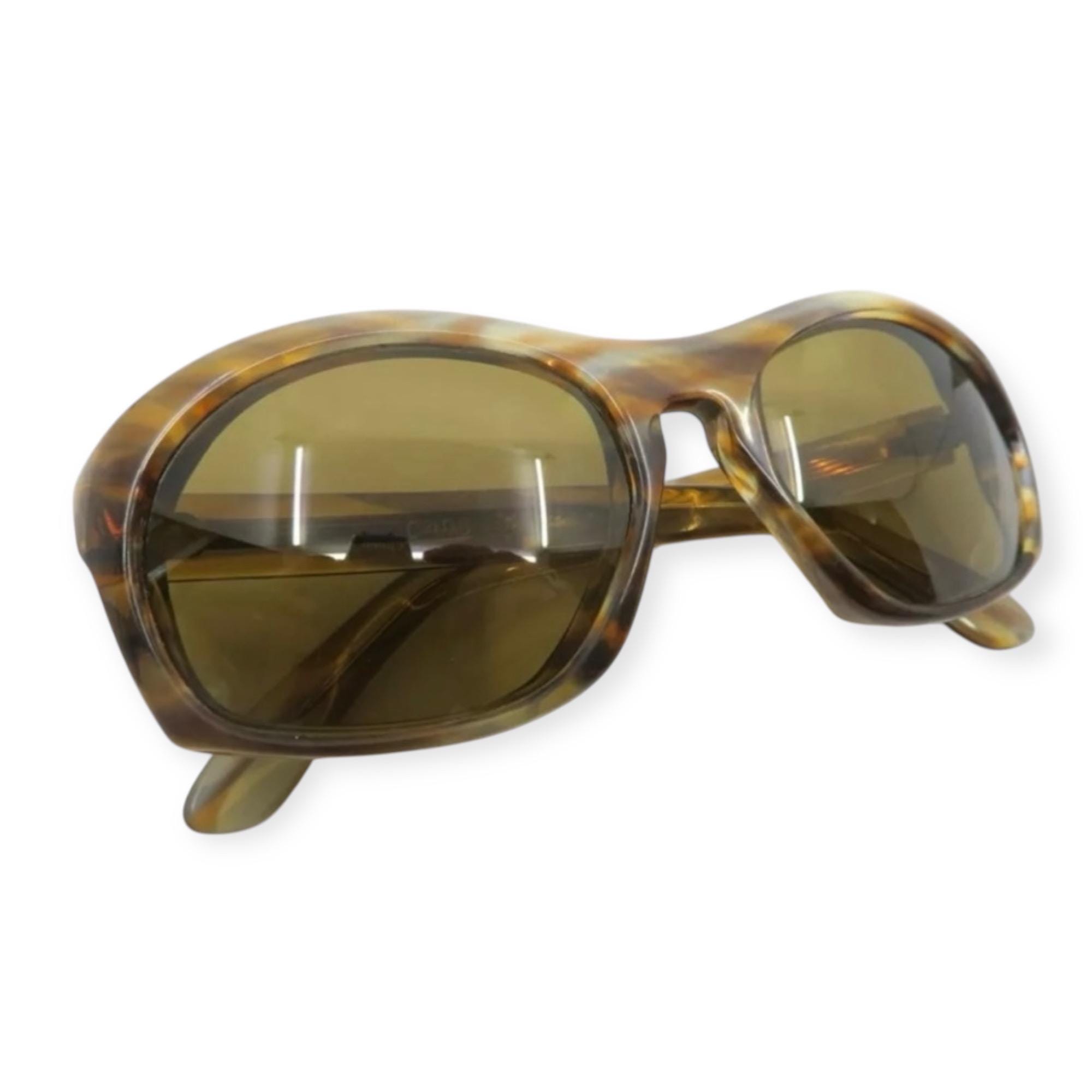 Vintage 1970’s CEMO Thick Oversized Sunglasses w Keyhole bridge, Made in Germany Brown Original 1970s Vintage Sunglasses for sale | eBay main image 4
