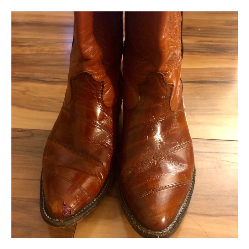 7 Vintage Cowboy Western Boots by Jar Boots