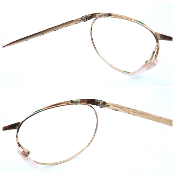 1950s Gold Filled Eyeglasses Frames, Machine Tool… - image 3