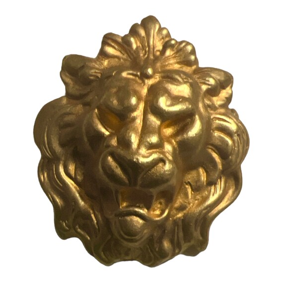 Chanel Lion Head Brooch