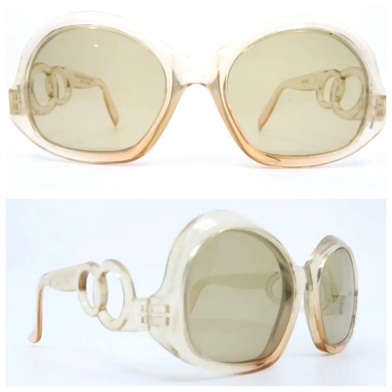 Mod 1960’s OPTA Sunglasses, Original Glass Lenses… - image 2