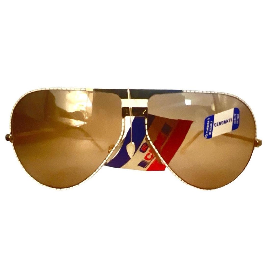 1980’s Aviator Sunglasses by Cébé,  White & Gold,  Made in France, Unisex, NWT Cébé Original Vintage Sunglasses for sale | eBay main image 4