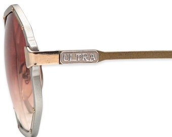 1980’s ULTRA Harem Red Angular Metal Sunglasses, Oversized, Made in Germany Red Vintage Sunglasses for sale | eBay main image 3