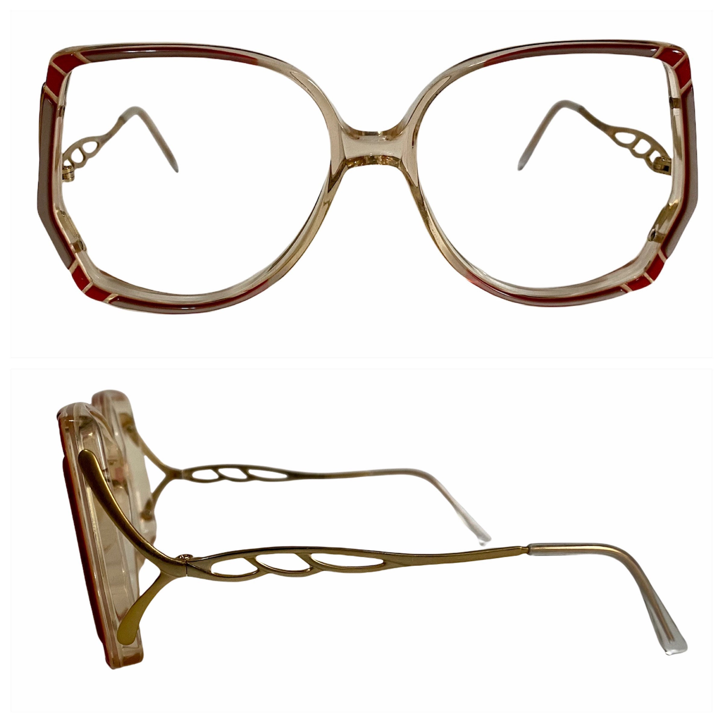Vintage 5 pc Gloria Vanderbilt L Lilac 59/16 Eyeglass Frame Lot NOS 