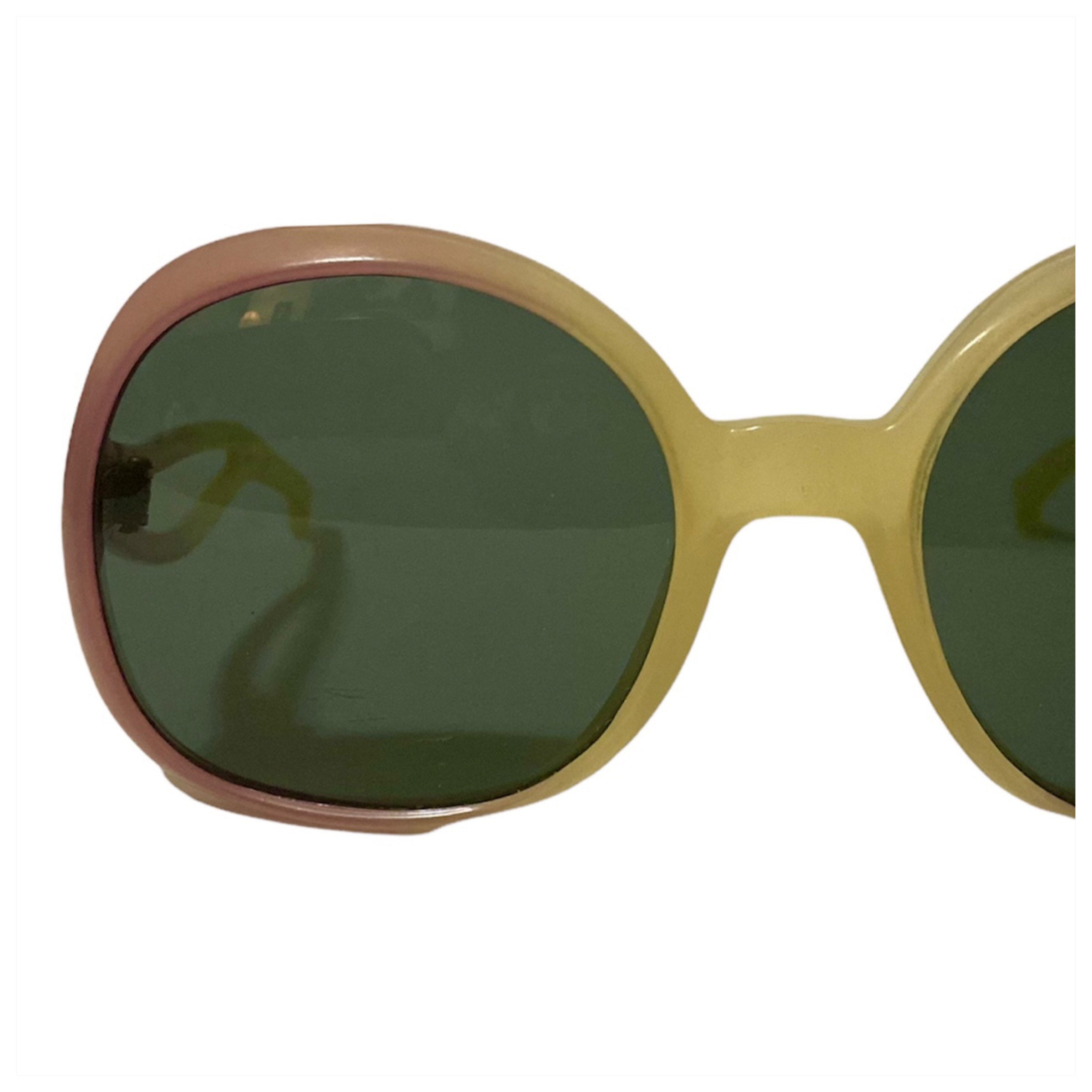 Vintage‎ O.I.W. Designer  Andrea Ardisson Sunglasses, Mod 104,Thick Tort Chloé Square-Frame Recycled Acetate Sunglasses Multi Womens main image 3