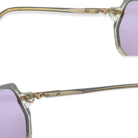 1980’s Cazal Sunglasses  in Blue & Pink, Unisex, Made in Germany Vintage 1980 main image 4