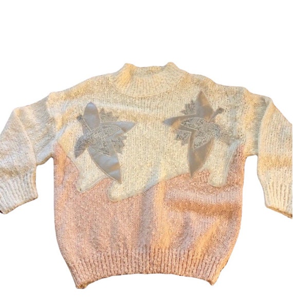 1980’s Vintage Cozy Knit Sweater , Medium / Large - image 1