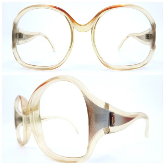 Vintage 1970s Christian LATOUR Paris Eyeglass Fra… - image 1