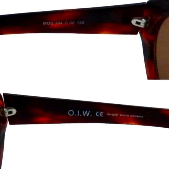 Vintage O.I.W. Designer Andrea Ardisson Sunglasses, Mod 104  display picture 1