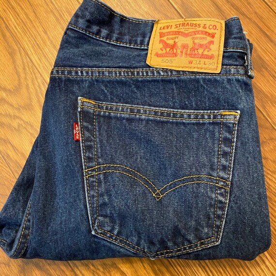 Vintage Levi’s 505, Distressed, Medium Wash