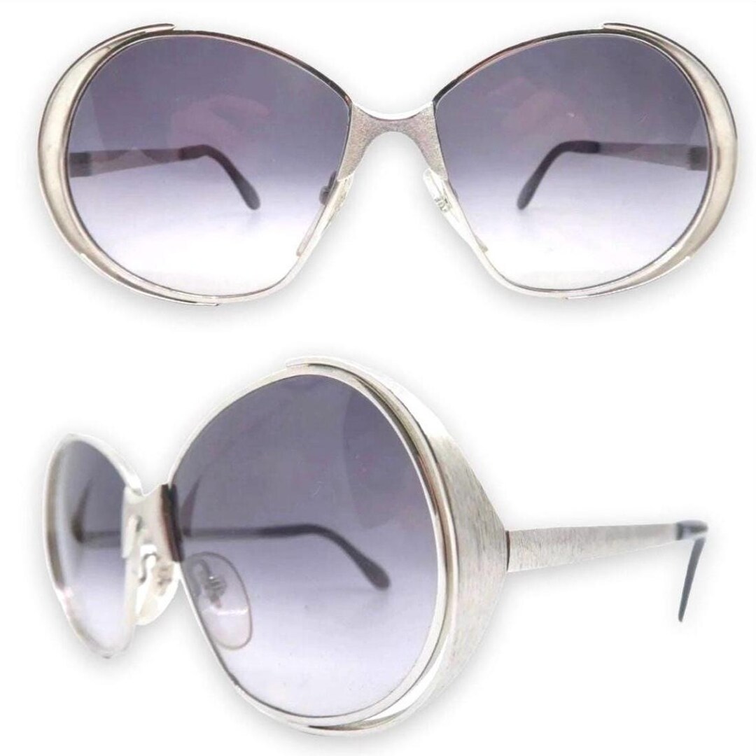 1970’s Neostyle Steel Sunglasses in Silver, Made in Germany, Unisex,‎ Unworn Sunglasses Neostyle Boutique 345 German 70 main image 3