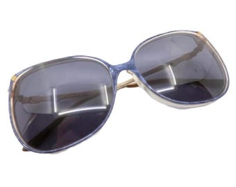 Vintage Roberta di Camerino Oversized Sunglasses, 1980’s Made in Italy Roberta Di Camerino Vintage Sunglasses Italy Oversized White  main image 3