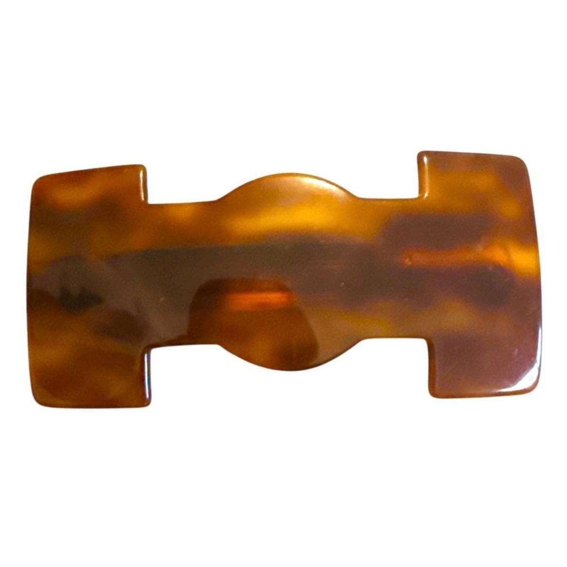 AUGUSTE BONAZ Hand Carved Vintage French Barrette Tortoiseshell, One of a Kind il_1080xN.6613606580_g7oh.jpg main image 3