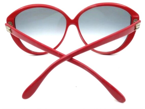 Vintage 1980’s Oversized Colorblock Silhouette Sunglasses, Mod 3043/20 Silhouette M3033/20 Col 5511 Vintage 80s Sunglasses – Ed  main image 3