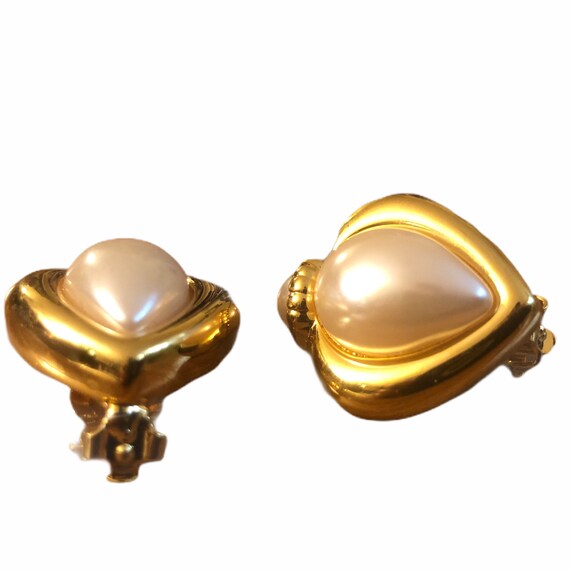 Joan Rivers Clip On Earrings, Vintage Joan Rivers